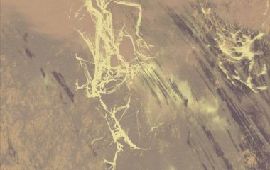 metin için alan ile arka planda soyut renkli lekeler