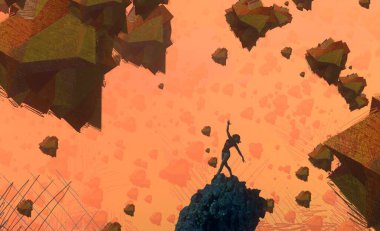 soyut yaratıcı sanat arka plan