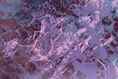 Metin için yeri olan boya lekeleriyle soyut arkaplan