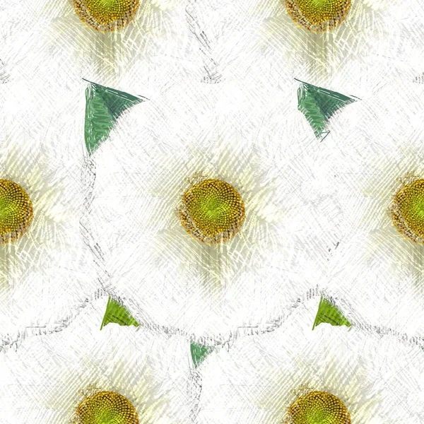 Seamless Pattern Flowers Background — Stock Photo, Image