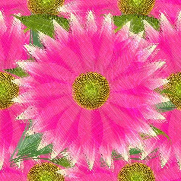 Roze Bloemen Een Achtergrond — Stockfoto