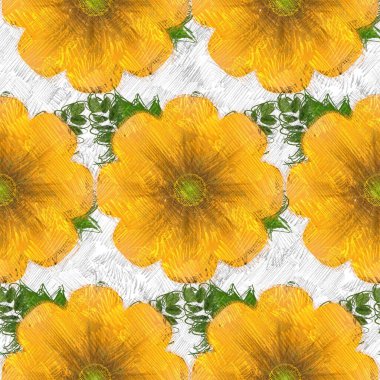 Renkli çiçek doku arka plan 