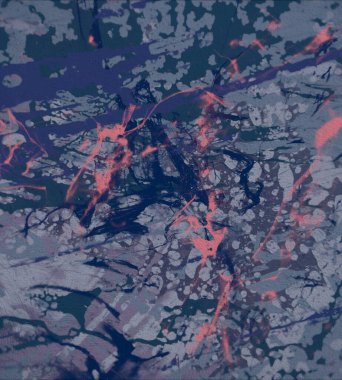 Arkaplanda soyut renkli lekeler 