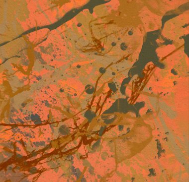 Metin için yeri olan boya lekeleriyle soyut arkaplan 