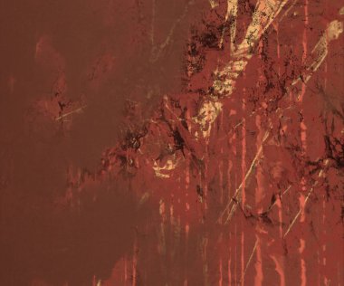 Arkaplanda soyut renkli lekeler