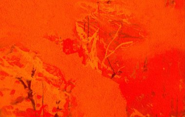 Metin için yeri olan boya lekeleriyle soyut arkaplan  