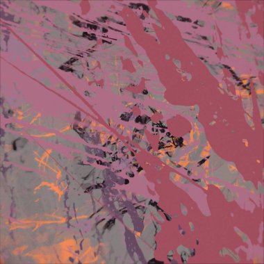 metin için alan ile arka planda soyut renkli lekeler