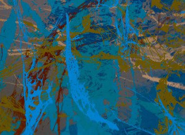 Boya lekeleriyle soyut arkaplan           