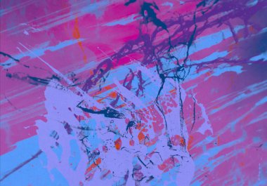 Boya lekeleriyle soyut arkaplan    