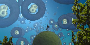 Arka plan Christmas ağacının