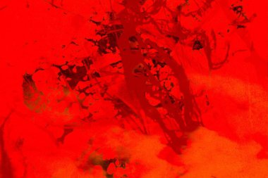 Arkaplanda soyut renkli lekeler