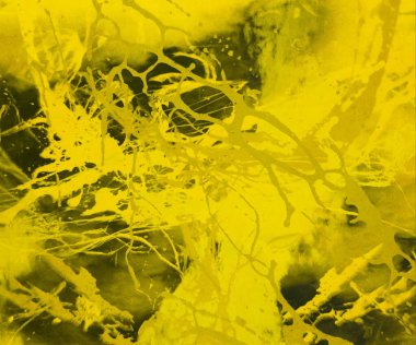 Arkaplanda soyut renkli lekeler             