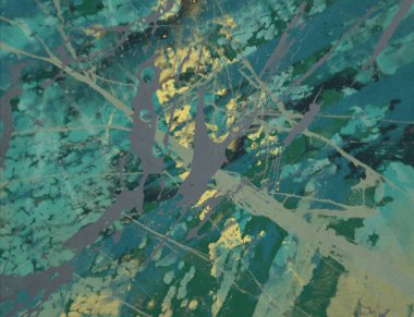 Arkaplanda soyut renkli lekeler