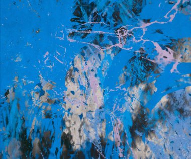 Metin için yeri olan boya lekeleriyle soyut arkaplan