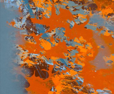 metin için alan ile arka planda soyut renkli lekeler  