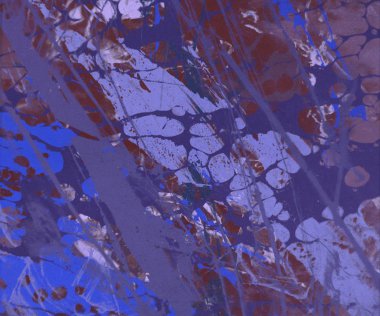 Metin için yeri olan boya lekeleriyle soyut arkaplan