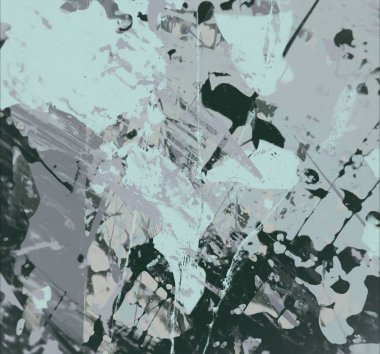 metin için alan ile arka planda soyut renkli lekeler