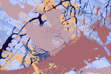 Boya lekeleriyle soyut arkaplan      