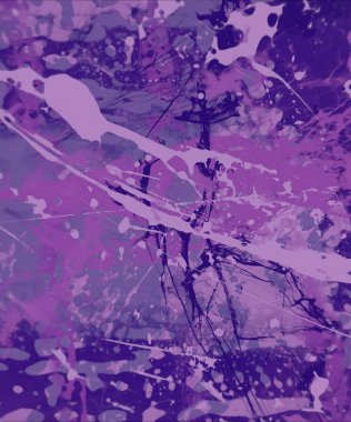 metin için alan ile arka planda soyut renkli lekeler