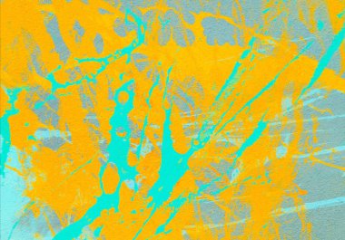 Metin için yeri olan boya lekeleriyle soyut arkaplan