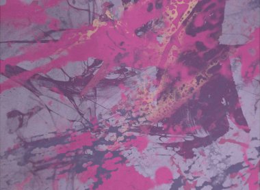 Metin için yeri olan boya lekeleriyle soyut arkaplan         