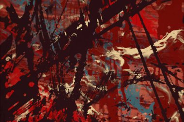 Boya lekeleriyle soyut arkaplan   