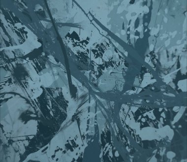 Arkaplanda soyut renkli lekeler