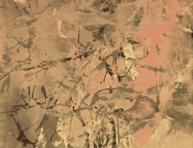 metin için alan ile arka planda soyut renkli lekeler