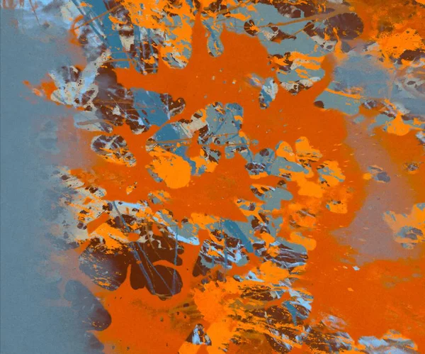 metin için alan ile arka planda soyut renkli lekeler  