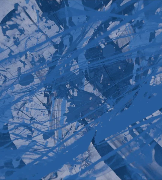 Metin için yeri olan boya lekeleriyle soyut arkaplan