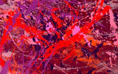 Metin için yeri olan boya lekeleriyle soyut arkaplan  