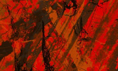 Metin için yeri olan boya lekeleriyle soyut arkaplan