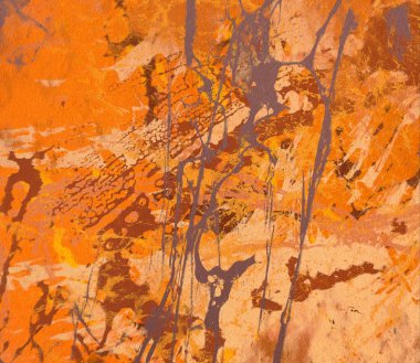 Arkaplanda soyut renkli lekeler