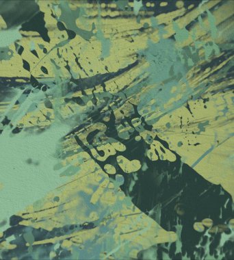 Metin için yeri olan boya lekeleriyle soyut arkaplan