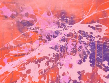 Arkaplanda soyut renkli lekeler   