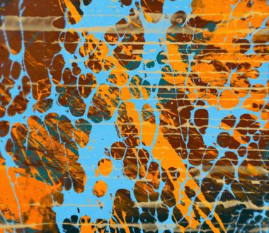 Boya lekeleriyle soyut arkaplan