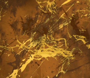 metin için alan ile arka planda soyut renkli lekeler