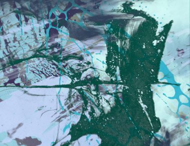 Arkaplanda soyut renkli lekeler