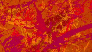 Arkaplanda soyut renkli lekeler