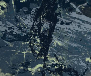 Arkaplanda soyut renkli lekeler  