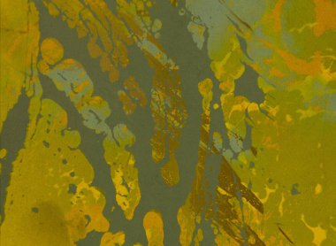 Metin için yeri olan boya lekeleriyle soyut arkaplan