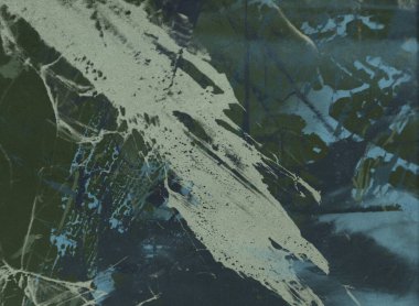 metin için alan ile arka planda soyut renkli lekeler  