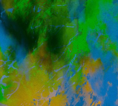 Arkaplanda soyut renkli lekeler  