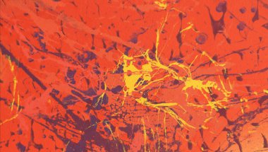 Arkaplanda soyut renkli lekeler