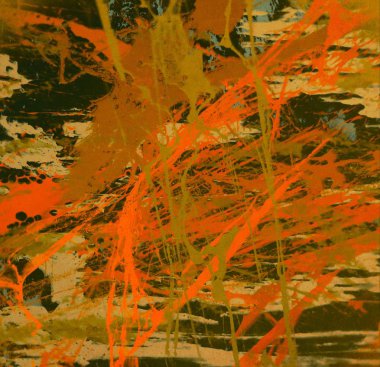 Arkaplanda soyut renkli lekeler