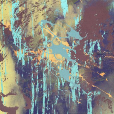 Boya lekeleriyle soyut arkaplan