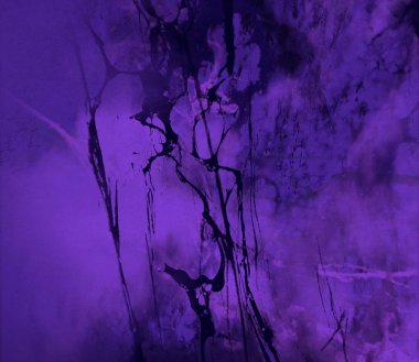 Arkaplanda soyut renkli lekeler