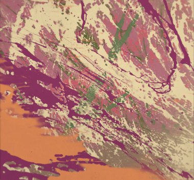 Arkaplanda soyut renkli lekeler   