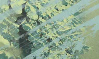 Metin için yeri olan boya lekeleriyle soyut arkaplan       