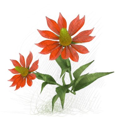 kopya alanı ile arka plan için sanatsal renkli illüstrasyon